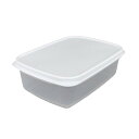 保存容器 フィットインパック ホワイト 容量1.35L (100円ショップ 100円均一 100均一 100均)