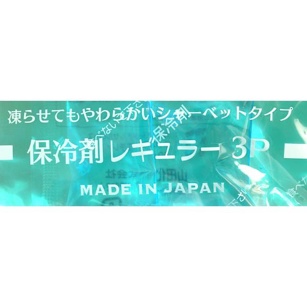 保冷剤 レギュラー 容量50g 3個入 (100円ショップ 100円均一 100均一 100均)