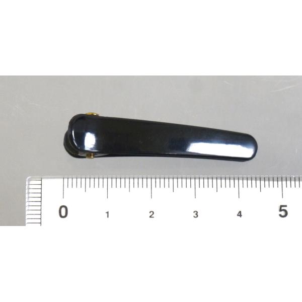 ヘアクリップ 静電気防止 小(4.5cm) 3個入 (100円ショップ 100円均一 100均一 100均)