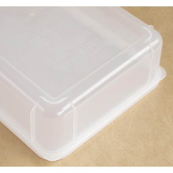 立てて置ける保存容器 クリア 大(容量1.2L) (100円ショップ 100円均一 100均一 100均)