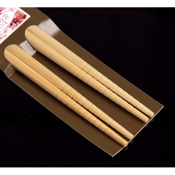 箸 ペア箸 22．5cm 水玉柄 (100円ショップ 100円均一 100均一 100均)