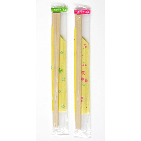 割り箸 ポリ袋入 20膳 爪楊枝付 (100円ショップ 100円均一 100均一 100均)
