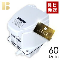 【取り付け部品付き】浄化槽 ブロワー フジクリーン UniSB60 (EcoMac60Tの後継機種)