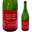 のらのらふぁーむ&ワイナリー 紅玉プレミアムシードル750ml 正規取扱店 長野県紅玉100%使用 はすみふぁーむ&ワイナリー