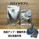 【人気商品】パパイヤサプリ 小動物用 青パパイヤ酵素 草食動物用 換毛期 うっ滞時 食欲減退 うさぎ リス 小動物 乳酸菌 生きたまま届く 胃腸 うっ滞 体調管理 体調不良 健康 パパイヤサプリ うさんぽオリジナル 術後 うさぎ専門店 推奨 イチオシ