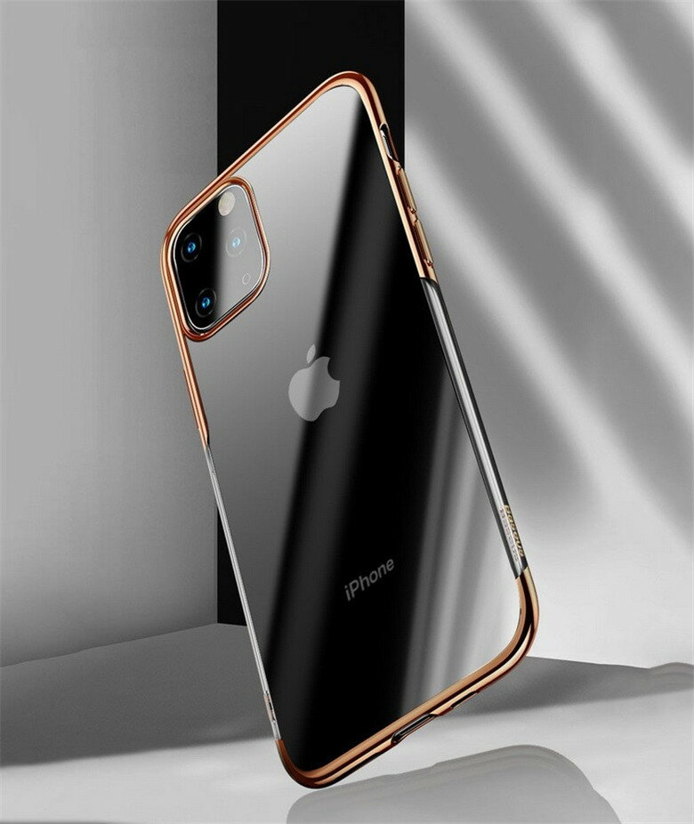 iphone ケース 2019 新型 iPhone iPhone 11 ケース iPhone 11 Pro iphone11 Pro Max クリアケース/カバー メッキ TPU ソフト カバー 極薄 透明ケース アイフォン 11 耐衝撃 落下防止 おすすめ おしゃれ 超軽量 可愛い シンプル iPhone 11/11 Pro /11 Pro Maxケース