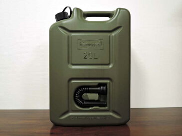 フューエルカン プロ 20L ウォータータンク 燃料タンク 灯油缶 ポリタンク ロックキャップ アーミー ミニタリー サーフィン アウトドア 大人 オシャレ 輸入雑貨