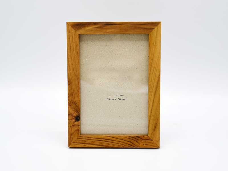 チーク フォトフレーム ポストカード postcard ナチュラル 壁掛け チーク材 天然木 おしゃれ インテリア アンティーク クラシック オールド 額縁 アジアン雑貨