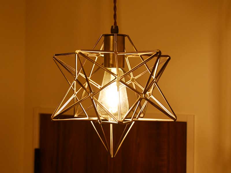 ポリゴン ペンダントライト アンティークゴールド ゴールド ソケット E26用 コード長60cm 1灯 シーリングライト ねじりコード 角型 引っ掛けシーリング アンティーク レトロ クラシック ダイニング キッチン ダクトレール カフェ ショップ 店舗用 おしゃれ ヴィンテージ 北欧