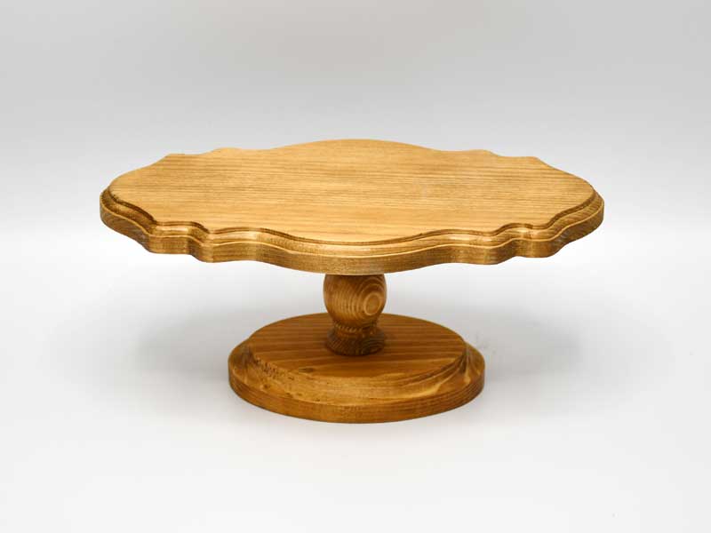 ディスプレイスタンド L パイン 天然木 木製 デコレーション アクセサリー アンティーク クラシック カービング キャンドル おしゃれ アジアン