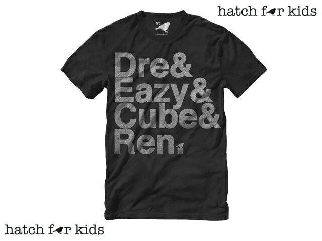 Hatch For Kids STRAIGHT OUTTA PORTLAND Tシャツ【ハッチ 子供服 NWA DR.DRE ミュージシャン】【売れ筋】ラッパー HIPHOP ヒップホップ バンド　アーティスト　キッズ 子供服子供服 ベビー服