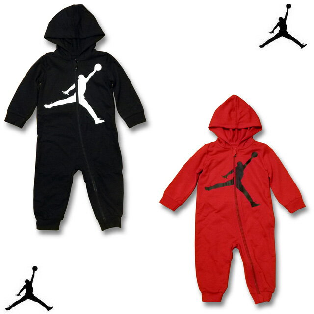 ベビージョーダン JORDAN BRAND フード付カバーオール JORDAN BRAND ジョーダンブランド ベビー服 ロンパース エアジョーダン　BABY AIR JORDAN AIRJORDAN ベビ服 BABYJORDAN 売れ筋 出産祝いナイキ ギフト ラッピング