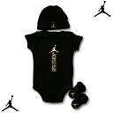 ベビージョーダン JORDAN BRAND ロゴ ロンパース 3点セットJORDAN BRAND ジョーダンブランド ベビー服 エアジョーダン　BABY AIR JORDAN AIRJORDAN ベビ服 BABYJORDAN 売れ筋 出産祝いナイキ ギフト ラッピング 黒 バスケット バスケ JAPAN ジャパン ユニフォーム