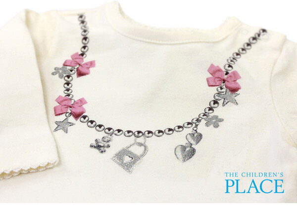 [訳ありアウトレット] チルドレンズプレイス【The Children's Place】 長袖ロンパース（ネックレス）ボディスーツ 男の子 babubaby-10004697 米国ベビー用品 バーブーベビー サンプル画像2