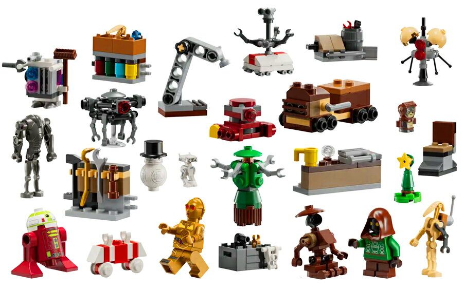 レゴ【LEGO】★ NEW! 2025 スターウォーズ Star Wars アドベントカレンダー 75418 クリスマス プレゼント ラッピング コストコ 楽天