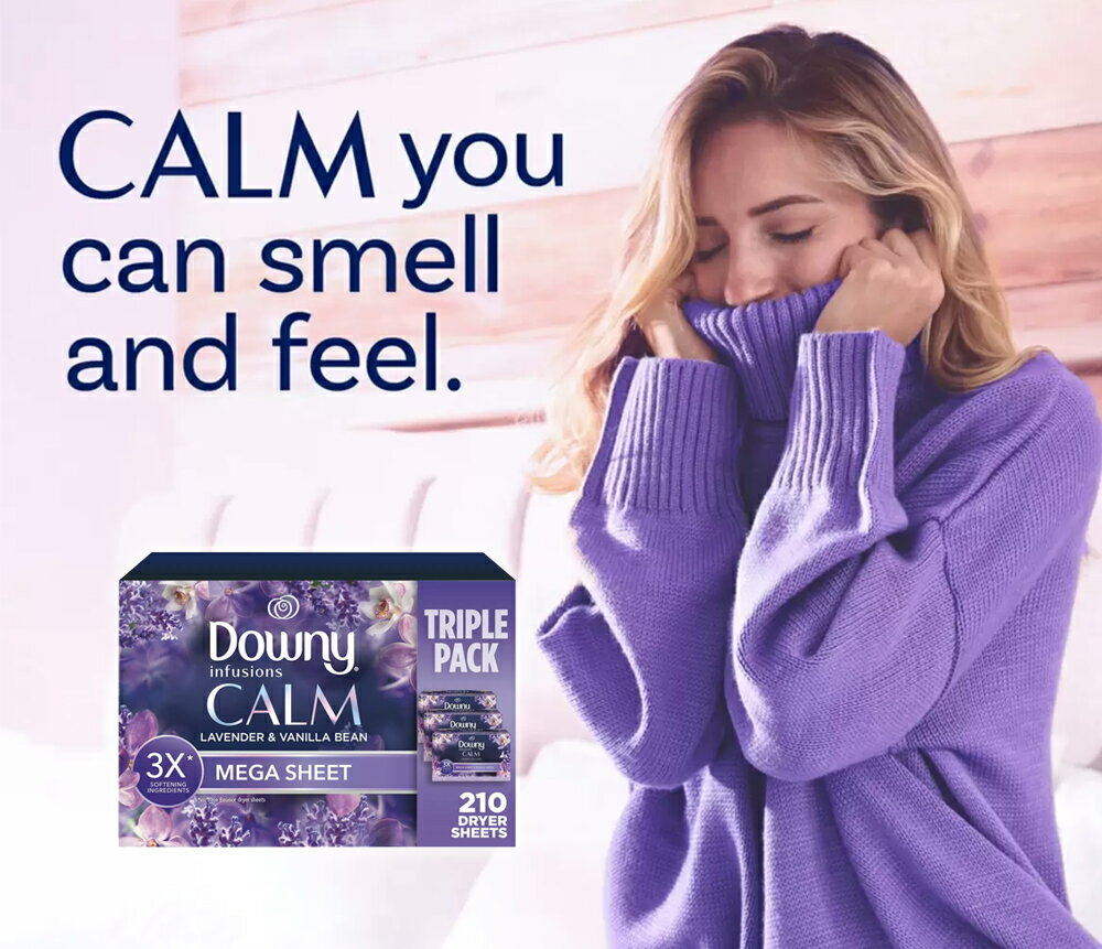NEW ★ ダウニー カーム 乾燥機用ドライシート 210枚入り CALM コストコ Downy Calm...