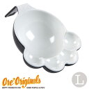 OREオリジナルス（ORE Originals）足型シェイプがとってもかわいいフードスプーン：サイズL（Black & White）（2020WS-W)