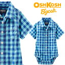 訳アリ特別価格　OshKosh【オシュコシュ】カーターズ姉妹ブランド☆どんな着回しもお任せ♪お洒落な襟付きボディスーツ…