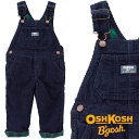 オシュコシュ【OshKosh】裏地付き オーバーオール（コーデュロイチェック）オシュコシュ OshKosh デニム ジーンズ オーバーオール 出産祝い