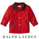 ラルフローレン【Ralph Lauren】 ダイヤモンドキルトジャケット（レッド）サイズ9M (70-75cm）【あす楽対応】（キル…