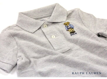 【残り18M,24Mのみ】ラルフローレン【Ralph Lauren】デザインコットンロンパース（ポロベアー）【あす楽対応】（ロンパース ベビー 出産祝い Ralph Lauren 赤ちゃん 男の子）