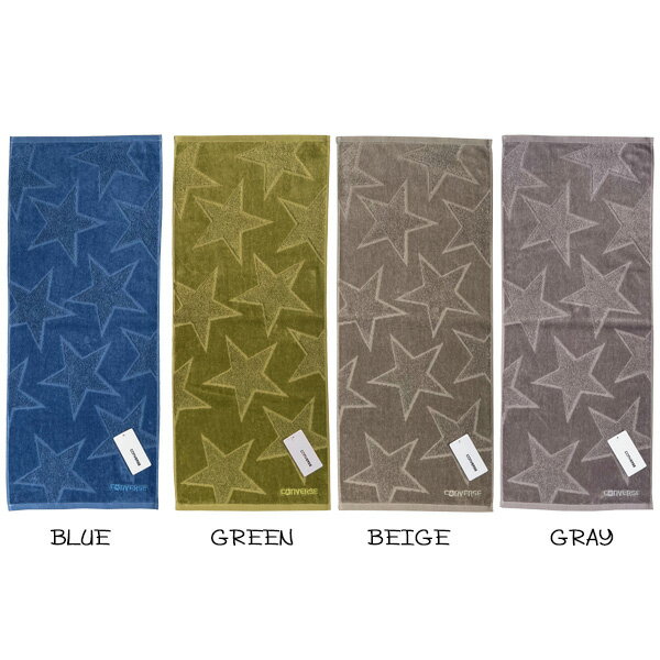 コンバース フェイスタオル クールスター 34×80cm CONVERSE スポーツブランド 林 ミニタオル まとめ買い