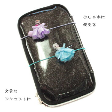 ネコポス可 プリンセス 2P 水玉ドレス ヘアゴム ディズニープリンセス ヘアー アクセサリー 海外輸入 おしゃれ かわいい 女の子 グッズ あす楽