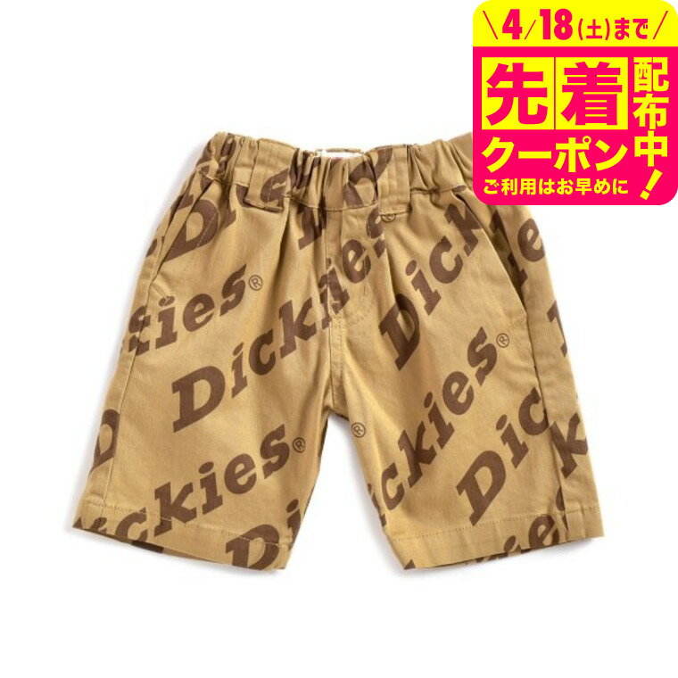 乐天商城 - 子供服 ハーフパンツ（送料無料）Dickies 総柄ハーフパンツ/ FOKIDS（エフ・オー・キッズ）アウトドア ベビー服 キッズ服 F.Oインターナショナル エフオー ボトムス