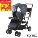 KATOJI カトージ ベビーカー 即納 二人でゴー 二人乗り ベビーカー リミテッドモデル / リクライニング 5段階 前席/生後4ヶ月から体重20kgまで ...