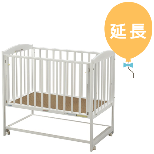 【レンタル延長1カ月】ハイタイプベッド カインド L型 ホワイト b346