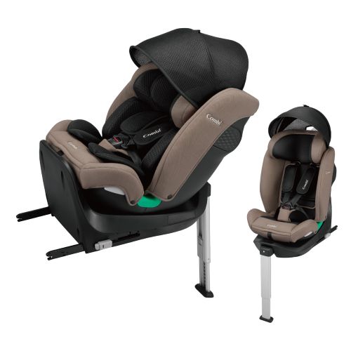 【新品レンタル】コンビ クルムーヴ ロング R129 エッグショックEA グレージュ 往復送料無料!チャイルドシート【レンタル】