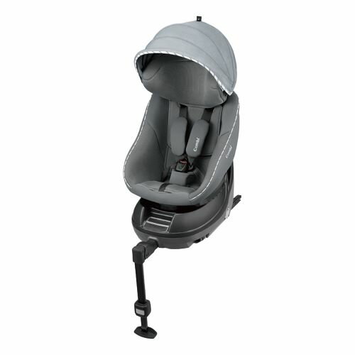 【新品レンタル5カ月】コンビ クルムーヴ アドバンス ISOFIX EG JP-590 グレー 往復送料無料！チャイルドシート【レンタル】