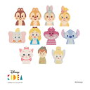 【Disney｜KIDEA】ディズニー キディア (チップ デール とんすけ ミス・バニー アリス チェシャ猫 スティッチ マリー ピーターパン ティンカーベル） 木製 知育玩具 おもちゃ 積み木 つみき ブロック 誕生日 お祝い プレゼント ギフト キデア