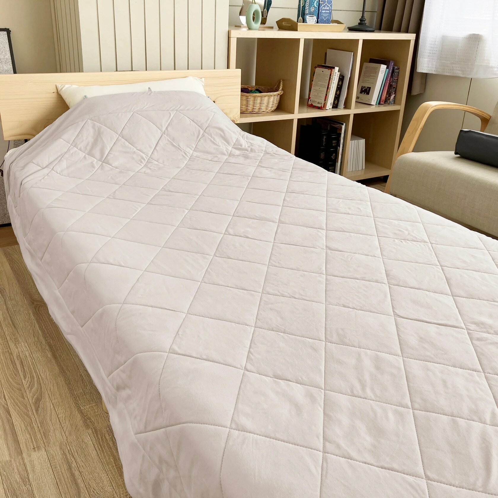 【ロマンス小杉】シルクわた肌掛け布団 洗える 綿100％ ニット生地 キルトケット シングル 150×210cm 真綿肌掛け布団 肌布団 真綿布団 シルク布団 洗える 絹100％ オールシーズン インナー 夏 春