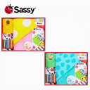 あす楽 送料無料【Sassy サッシー】出産祝い おくるみセット 4点セット おくるみ・ミニタオル・歯固め・知育玩具【売れ筋 ギフトセット】内祝い 誕生日 お祝い プレゼント ギフト 1