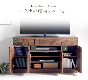 ★今夜20時〜4H全品P5倍★●送料無料● 日本製 テレビ台 ハイタイプ 120 完成品 ウォールナット 無垢材使用 国産 木製 テレビボード TV台 ローボード 42インチ 52インチ TVボード おしゃれ 幅120cm 大型 ウォルナット 北欧 【超大型商品】【後払い不可】