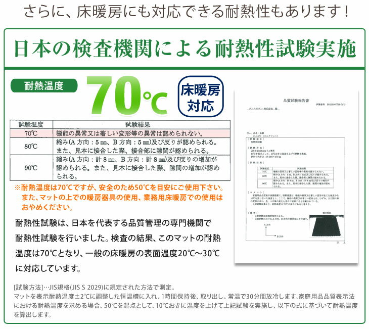 ジョイントマット 安心の超低ホル 大判 45cm 大粒 天然 コルクマット 96枚 12畳 床暖房対応 サイドパーツ付 ジョイント マット コルク サイドパーツ 赤ちゃん ベビー プレイマット 防音 断熱 幼稚園 保育園 ベビーマット リビング 3