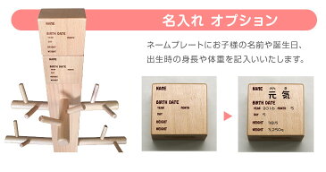 GENKI - METER ゲンキメーター の名入れオプション●送料無料● 名入れ オプション 出産祝い 本体・連結ネームプレートは別売りとなるため、名入れをする場合は本体または連結ネームプレートと一緒にご注文ください。