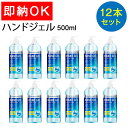 【正午～P5倍】 12本セット ハンドジェル 500ml アルコールジェル ウイルス 対策 手 指  ...