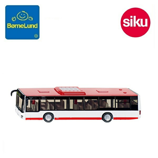 ボーネルンド MAN 路線バス（ジク・SIKU） 1:50 SK3734 ミニカー 【北海道・沖縄及び離島発送不可】