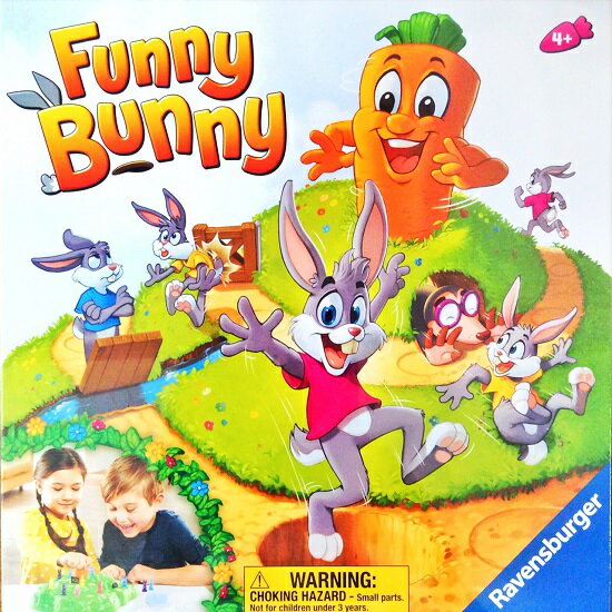 ファニーバニー ラベンスバーガー社 うさぎのすごろくゲーム Ravensburger社 Funny Bunny 【北海道 沖縄及び離島は対応外】