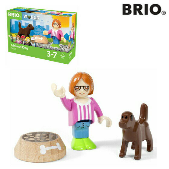 BRIO ヴィレッジ リサと愛犬 33952 ブリオ village