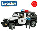 Bruder（ブルーダー）JEEP パトカー（フィギュア付き）街を守るはたらくくるま 02526