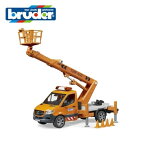 【おまけステッカー同梱】Bruder（ブルーダー）MB 高所作業車 BR02679 ドイツ製 街で働く車 メルセデス・ベンツ 【北海道・沖縄及び離島発送不可】