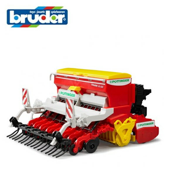 Bruder（ブルーダー）Pottinger Vitasem302ADDハローマウントシードドリル BR02347 農業を支えるくるま【北海道・沖縄及び離島発送不可】