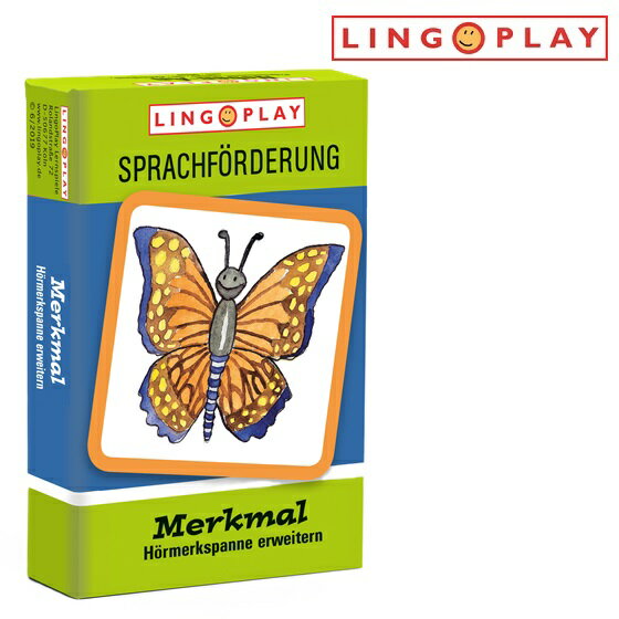 ギフト対応 日頃、注意を払いながら聴いていますか？ 聴いたことを覚えてそれをすぐに再生する力は、学びを支える為に必要な力となります。 【ゲームの目的】 物の名前が読み上げられるのを聴いて、その順番通りのカードを探しましょう。子どもたちは楽しみながら聴いて覚えられる範囲を広げ、記憶力を高めていきます。 ・3つか4つの物の名前を順番に覚えること。 ・聴いて記憶する範囲を広げること。 ・注意力と集中力を高めること。 【2人以上で遊ぶ】 ・裏に『1』と書かれているカードは表向きに場に広げ、『2』と書かれているカードは裏にして山にします ・プレイヤーは自分の番の時にカードを見られないように山から1枚引き、そのカードに描かれている物や動物を左から順番に読み上げます。 それを聴いたプレイヤーは、表向きに並べたカードの中から順番に読み上げられたイラストが描いてあるカードを探します。 ・最初に正しいカードを取った人が読み手の持っているカードをもらい、場からとったカードは表に向けたまま場に戻します。 場のカードを減らさないためです。一番たくさんのカードを取った人の勝ちです。 ※イラストを読み上げている間、聴いている人は目をつぶり読み終わってから探すようにすると、難易度がアップします。 【2人で遊ぶ（推理ゲーム）】 ・1人は裏に『1』と書かれたカード、もう1人は『2』と書かれたカードを持ちます。つまり各プレイヤーはペアになるカードを1枚ずつ持っているということになります。 ・お互いのカードが見えないようにして並べ、自分の手札から1枚選び裏向きのまま交換します。交換したカードは裏向きのまま置いてください。 この相手が選んだカードを言い当てると負けになってしまいます。最後まで言い当てなかった人の勝ちです。 リンゴプレイ社は『遊びを通じて言葉を理解する・獲得する』ことをコンセプトにたくさんのゲームを言語聴覚士の奥様と2人で開発しているドイツの会社です。 商品詳細 メーカー LINGOPLAY（リンゴプレイ）社/ドイツ サイズ カード：W6.2×D10cm 年齢目安 4才頃から セット内容 絵カード×34枚（17組） 日本語説明書×1 人数 2人以上 時間目安 約20分 【子どものゲーム】 【施設ゲーム】 【室内ゲーム】 【知育玩具】 【子どもとゲーム】【知育ゲーム】 【室内遊び】 【学習ゲーム】 【トランプ】 【聴覚 ゲーム】 【記憶力 ゲーム】 【ことばを育てる】 【りんごプレイ】 【エルフ】【教育ゲーム】 【声を出すゲーム】 【保育園】 【子ども園】リンゴプレイ社はドイツ・ケルン市の言語学研究者が『遊びを通じて言葉を理解する・獲得する』ことをコンセプトにゲームを開発している1999年創業の会社です。友達とゲームを通して楽しく遊ぶことで、新しい事柄に出会い発見し理解し、次第に論理的に考える力を身につけていきます。各ゲームに共通するルール『声に出して言葉に表す』ことは、物の名前を覚え、物事を理解し、状況や状態を把握して、自分の考えを言葉にしていく力を育てていきます。