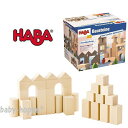 ハバ社 ブロックス スターターセット 小 つみき HABA 基本積み木 ハバブロックス 白木 無塗装積木 ドイツ製積木 HA1071【北海道・沖縄及び離島発送不可】