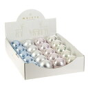 WEISTE オーナメントボール 65mm 20個 WT66016 パールホワイト フィンランド ヴァイステ社 北欧 おしゃれ Crystal Plast 【※北海道・沖縄及び離島は発送不可】