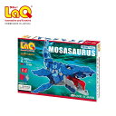 ラキュー ダイナソーワールド モササウルス 320+13ピース 作り方ガイド付き LaQ 