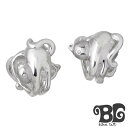 【ポイント5倍! 18日まで!】 ブルーキャット Blue Cat 猫 リバーシブル シルバー イヤークリップ レディース イヤーカフ アクセサリー 2個売り ...